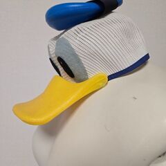 ドナルドダック 帽子 ヴィンテージ ディズニー 音出る 希少 キャップ レトロの画像