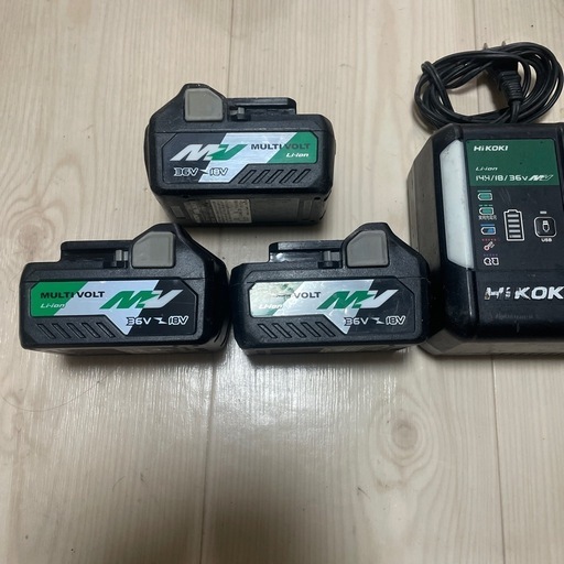 美品　
ハイコーキ36vバッテリー