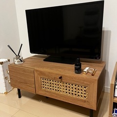 ラタン テレビ台(収納家具)の中古が安い！激安で譲ります・無料