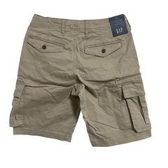 【ギャップ】メンズ ベージュ カーゴショートパンツ サイズ28 夏の画像
