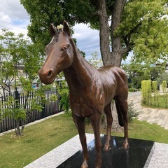 競馬ファン必見の京都競馬場100周年記念ジオラマの画像