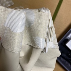 カーテン　長さ198cm×2枚　遮光1級、遮熱、遮音　ベージュの画像