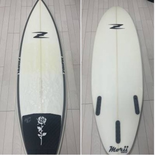 ZBURH サーフボード 5'11 ゼブラ プリズムPRIZM