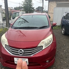 日産ノート今週いっぱい23万の画像
