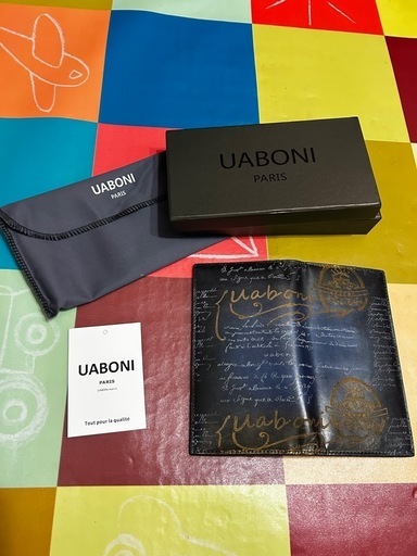 レア物 定価17万 特注限定品 UABONI 幻のパティーヌEU製 カリグラフィー