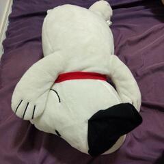 スヌーピーのぬいぐるみの画像