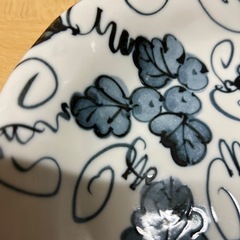 ぶどう柄皿の画像