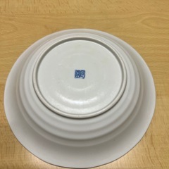 ぶどう柄皿の画像