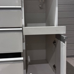 【ジャンク品・引取限定】ニトリ　キッチンカウンターの画像