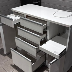 【ジャンク品・引取限定】ニトリ　キッチンカウンターの画像