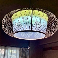 レトロな照明 ペンダントライトの画像