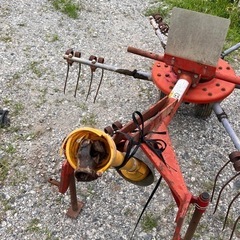 スター ジャイロレーキ MGR2500牧草 稲ワラ 麦かん 拡散 反転 集草 トラクター作業機 農機 動作確認済み　　の画像