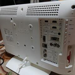 シャープAQUOS19型液晶テレビの画像