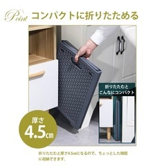 折り畳めるランドリーボックスの画像
