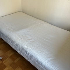 早急に取りに来ていただける方。脚付きマットレス 無印良品 