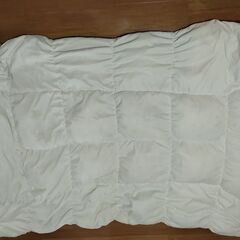 ニトリベッド、マットレス、掛け布団セットの画像