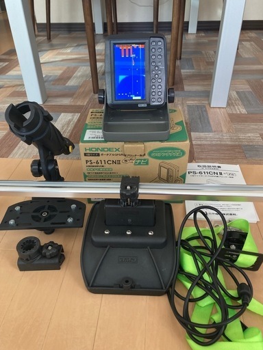 [商談中]ホンデックス 魚群探知機 PS-611CN2 その他一式
