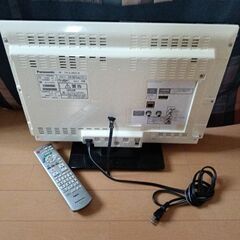 【3連休特価】Panasonic 液晶テレビ TH-L19C3-K　19型　2011年製　商品No1の画像