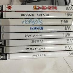 wiiゲーム＋ゲームセット8本の画像