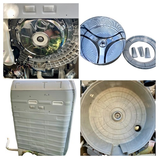 日立・HITACHI洗濯乾燥機BD-V120OL中古品　