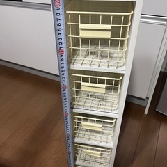 収納ラック(木製)の画像