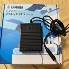YAMAHA AG06mk2 フットスイッチ付 オーディオインターフェースの画像