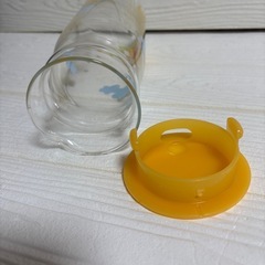 くまのフーさん　耐熱ガラスピッチャー　レトロ　美品の画像