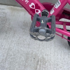 女の子子供用自転車🎀14インチ➕補助アシストバー付きセットの画像