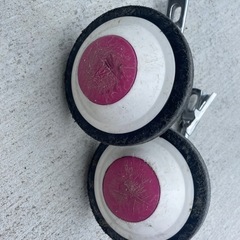 女の子子供用自転車🎀14インチ➕補助アシストバー付きセットの画像
