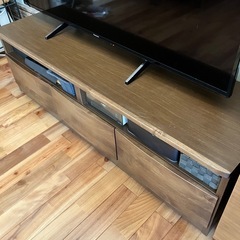 決まりました テレビボード　ローボード　高見えの画像
