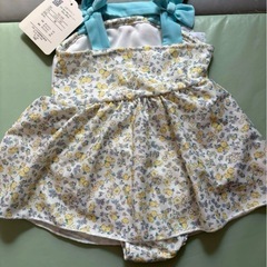 水着　新品タグ付き　しまむら90サイズの画像