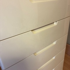 ウッドトップチェスト　8段の画像