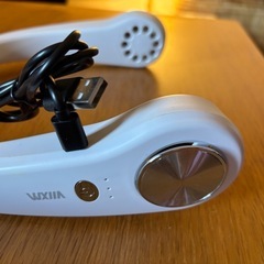 ネックファン　扇風機の画像