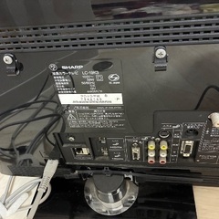 【無料】シャープ AQUOS 液晶テレビ19型の画像