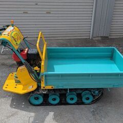 築水キャニコム ガソリンエンジンクローラー運搬車BFP400の画像