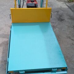築水キャニコム ガソリンエンジンクローラー運搬車BFP400の画像