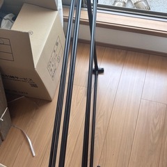 突っ張り物干しポール&室内タオル干しの画像