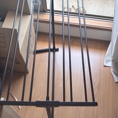 突っ張り物干しポール&室内タオル干しの画像