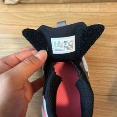 新品未使用　10㎝　Nike AIR ベビーシューズ グレー/ピンクの画像