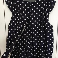 【お取引中】Wcloset　ドット柄オールインワン　サロペットの画像