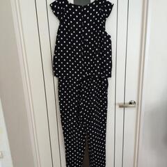 【お取引中】Wcloset　ドット柄オールインワン　サロペットの画像