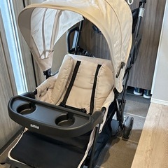 最終値下げ【美品】2人乗りベビーカー 二人でゴー （カトージ KATOJI）の画像