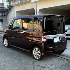 ダイハツ タントカスタム RS ワンオーナー片側パワースライド ナビ Bluetooth ETC L375Sの画像