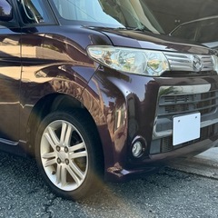 ダイハツ タントカスタム RS ワンオーナー片側パワースライド ナビ Bluetooth ETC L375Sの画像