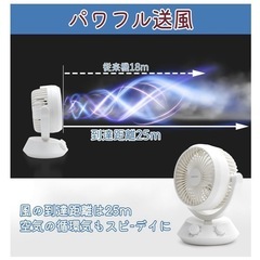 扇風機　静音　風3段階調整の画像