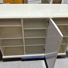 シギヤマ 国産 バーカウンター＆バー椅子2脚セット、幅120cm Used/キレイの画像