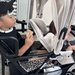 最終値下げ【美品】2人乗りベビーカー 二人でゴー （カトージ KATOJI）の画像