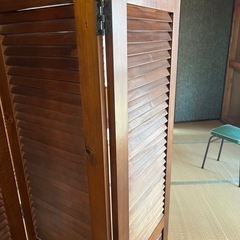 パーテーション　目隠し　日本レトロの画像
