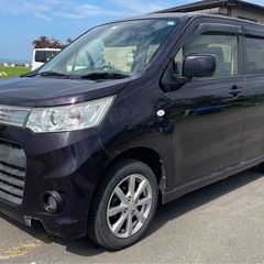 平成25年 ワゴンR スティングレー 4WD とりあえず乗れればいい方 仕事用 海や山などの画像
