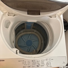 TOSHIBA 洗濯5kg 2018年式の画像